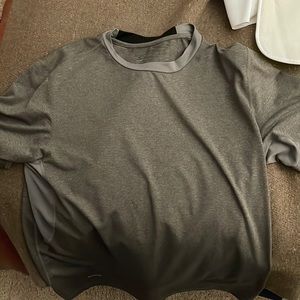 Gray Workout T-Shirt
